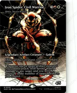 Iron Spider, Civil Warrior - Alibou, Ancient Witness (Borderless) Marvel Univers - Image 1