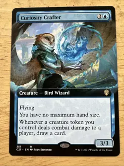 Curiosity Crafter (Extended Art) R Commander 2021 351 NM - Image 1
