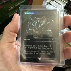 Mindcrank (2456) Fallout Secret Lair Drop Foil Near Mint MTG - Image 1