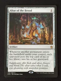 1x MTG Altar of the Brood - Khans of Tarkir (KTK) #216 - Magic the Gathering - Image 3