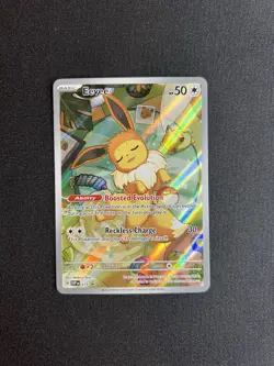 Eevee 173 Prismatic Evolutions ETB Promo Pokemon TCG NM - Image 1