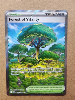 Forest Of Vitality 109/088 Full Art NM Perfect Order English Pokemon - Image 1