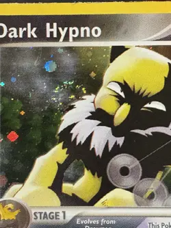 Pokemon TCG Dark Hypno EX Team Rocket Returns 6/109 Holo Swirl 2004 Vintage MP - Image 2