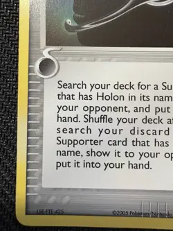 Pokemon TCG Holon Transceiver Ex Delta Species 98/113 Reverse Holo Stamped 2005 - Image 5