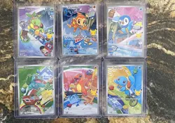 Pokemon 2026 First Partner Illustration Collection Series 1 Promos Set 6 Cards A - Image 1