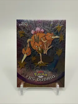 2000 Topps Chrome Pokemon Series 2 -Dodrio #85 - Image 2