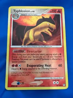 Typhlosion 16/123 Holo - Rare - Pokemon Mysterious Treasures - MP - Image 1