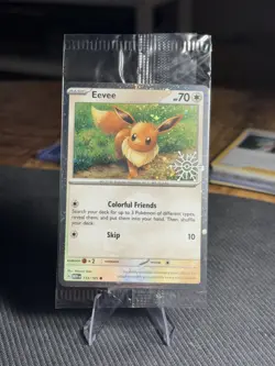Pokemon 2025 Holiday Advent Calendar Stamped Promo EEVEE Holo 133/165 SEALED ❄ - Image 1