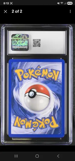 CGC 10 Snorlax EX Fire Red & Leaf Green 15/112 Reverse Holo Pokemon Card - Image 2