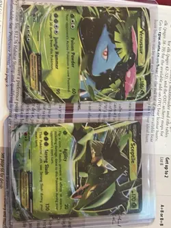 Pokemon TCG Nintendo Venusaur & Sceptile Regular English Cards Lot (2) - Image 1