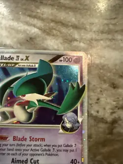 Pokemon TCG Gallade E4 LV.X Holo Rare Card 106/111 Rising Rivals English LP - Image 4