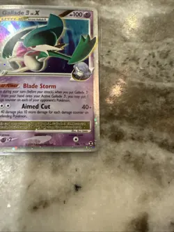 Pokemon TCG Gallade E4 LV.X Holo Rare Card 106/111 Rising Rivals English LP - Image 5