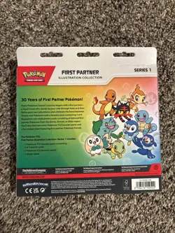 Pokemon TCG First Partner Illustration Collection Series 1 New Sealed - Image 2