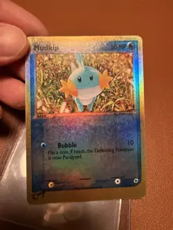 Pokemon Mudkip EX Ruby & Sapphire Reverse Holo Common 59/109 50 HP Bubble - Image 1