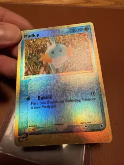 Pokemon Mudkip EX Ruby & Sapphire Reverse Holo Common 59/109 50 HP Bubble - Image 2