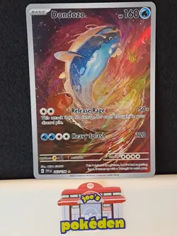 Dondozo 207/198 Sv01: Scarlet & Violet Base Set Illustration Rare Pokemon TCG NM - Image 1