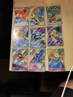 Pokemon TCG First Partner Illustration Collection 2026 Promos Full Set 9 Cards - Image 1