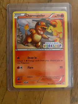 Pokemon TCG Charmander Build-a-bear Workshop Promo 17/113 Promo - Image 1