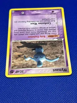Pokemon TCG Wynaut 71/92 EX Legend Maker Non Holo - Image 3