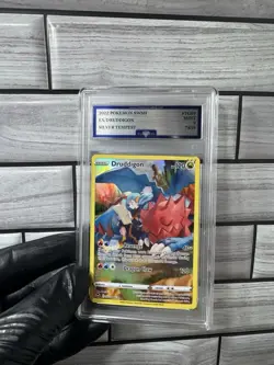 Pokemon TCG Druddigon TG09/TG30 Silver Tempest Ultra Rare Full Art Holo Flawless - Image 1