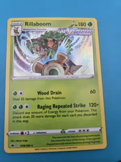 Rillaboom Holo Rare - 018/198 - Chilling Reign Pokemon 2021 NM - Image 1