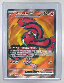 Oricorio ex 2025 Pokemon Phantasmal Flames #110 Ultra Rare - Image 1