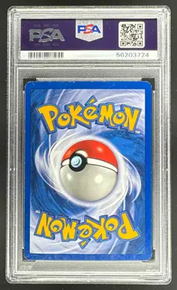 56203724 Meganium 2000 Pokemon Neo Genesis #10 Holo PSA 7 - Image 2