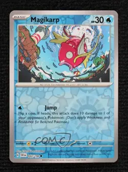 Magikarp Reverse Foil Pokemon Scarlet & Violet Base Set SV1 #044 - Image 1