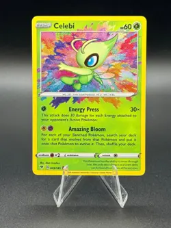 Pokemon SWSH04: Vivid Voltage Celebi 009/185 NM - Image 1