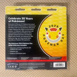 2026 Pokemon Day Collection - 30th Anniversary Promo - IN HAND - FREE SHIPPING - Image 2