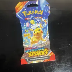 Pokemon SCARLET & VIOLET SURGING SPARKS SLEEVED BOOSTER - LOT OF 11 - ALL 4 ARTS - Image 4