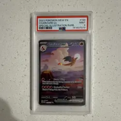 Pokemon Charizard ex 199/165 Special Illustration Rare 2023 PSA 9 - Image 1