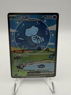 Pokemon TCG Mew ex Special Illustration Rare Full Art Holo 232/091 SV Paldean F… - Image 1