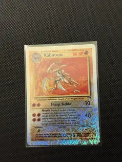 Pokemon Vintage 2002 Kabutops Reverse Holo Legendary Collection 27/110 - Image 1