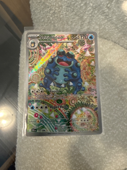 Seismitoad 105/086 - Illustration Rare - Black Bolt - Pokemon TCG English (MINT) - Image 1