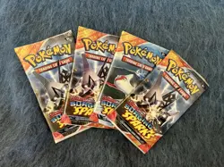 Pokemon SV Surging Sparks Booster Packs - English SEALED Set Of 4 - Image 1