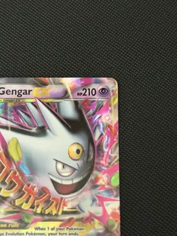 M Gengar EX Full Art Promo Holo XY166 Pokemon TCG XY - Image 3