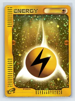 DOUBLE SWIRL Lightning Energy Cosmos Holo McDonald’s Pokemon Japanese Promo LP- - Image 1