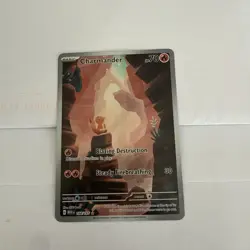 Pokemon TCG Charmander 168/165 Scarlet & Violet 151 Illustration Rare Holo - Image 1