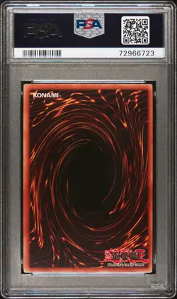 Gemini Elf LON-000 Foil Bleed Secret Rare Yugioh PSA 8 *723 - Image 2