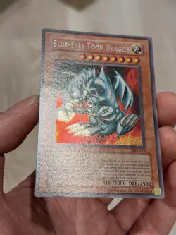 Blue-Eyes Toon Dragon MRL-000 Magic Ruler 1st Edition Yugioh LP/MP - Image 4