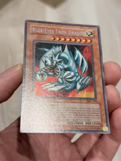 Blue-Eyes Toon Dragon MRL-000 Magic Ruler 1st Edition Yugioh LP/MP - Image 5