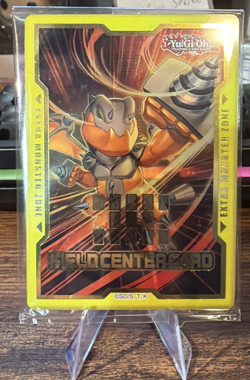 YuGiOh! Field Center Card Drill Armed Dragon Maze Of Muertos sealed monster zone - Image 1