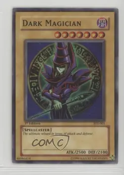 Dark Magician 1st Ed. YuGiOh Starter Deck Yugi Evolution #SYE-001 2004 - Image 1