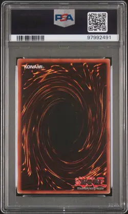 Blue Eyes White Dragon SDK-001 Ultra Rare HEAVY FOIL BLEED Yugioh PSA 2 *491 - Image 2