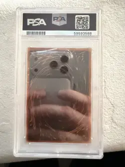 2003 YU-GI-OH! PROMO GAME BOY ADVANCE-SECRET RARE SLIFER THE SKY DRAGON PSA 9 - Image 2