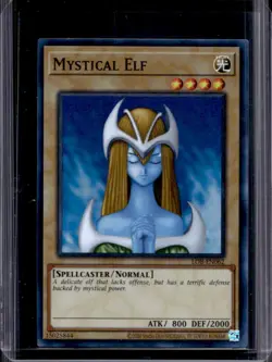 2023 Yu-Gi-Oh! Blue-Eyes White Dragon 25th Mystical Elf #LOB-EN062 - Image 1