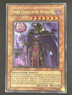 Dark Eradicator Warlock SD6-EN001 1st Edition - Image 1