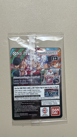 One Piece TCG Luffy P-055 College Basketball US Voyage Promo SEALED (UH Game) - Image 2
