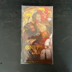 One Piece Card Game Sealed Zoro ST01-013 2024 Chinese New Year Red Packet Promo - Image 5